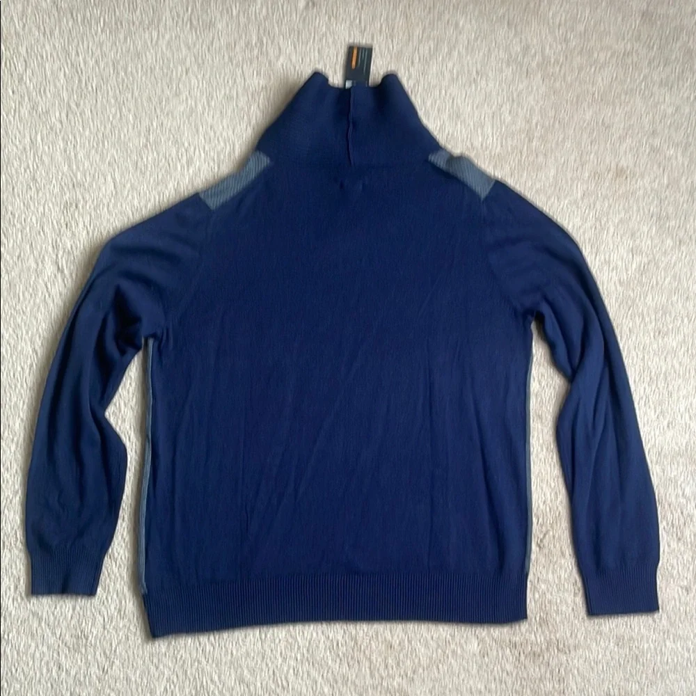 NWT Marc Anthony Turtleneck Sweater in Blue and‎ Gray